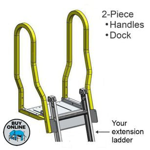 2-Piece Commercial Ladder Safety-Dock