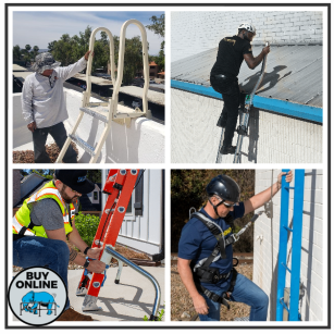 Ladder Safety Products Collage