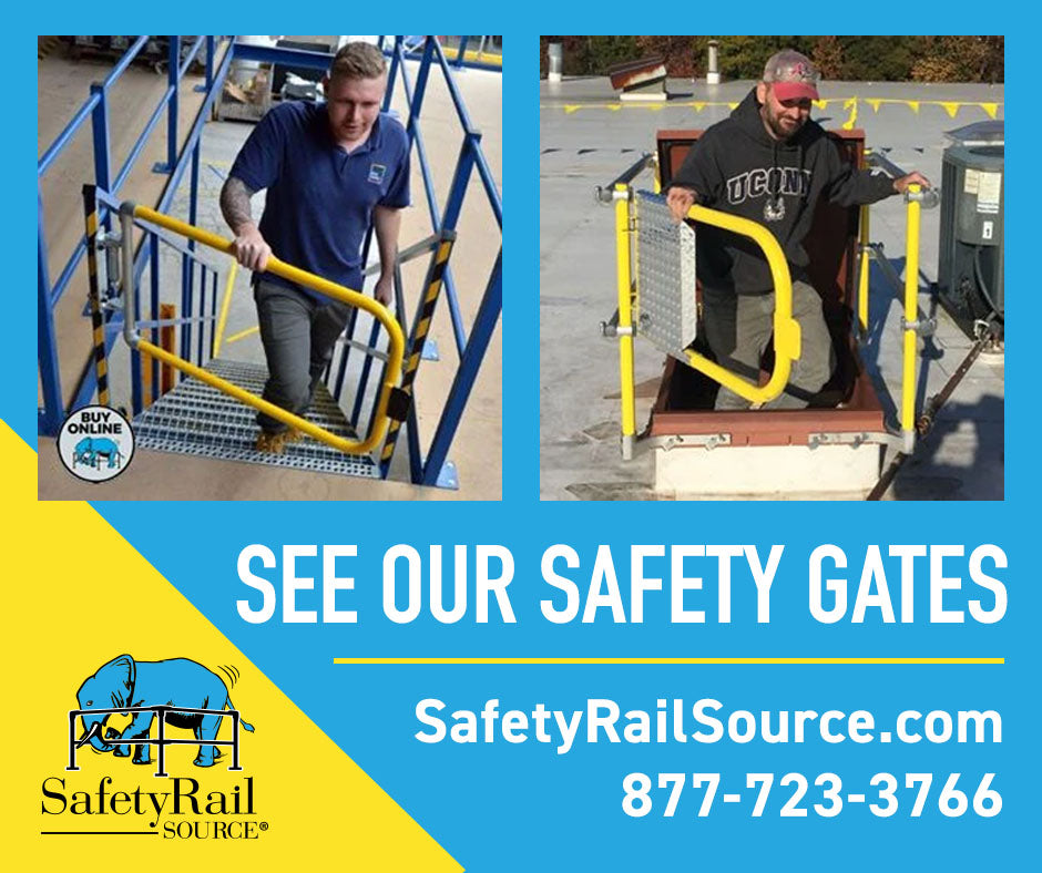 The Simple Guidance for Ladder Safety Gates Safety Rail Source