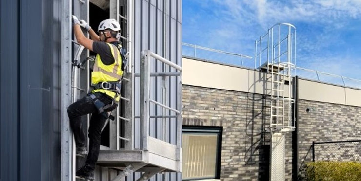 Nextgen fixed ladder fall protection