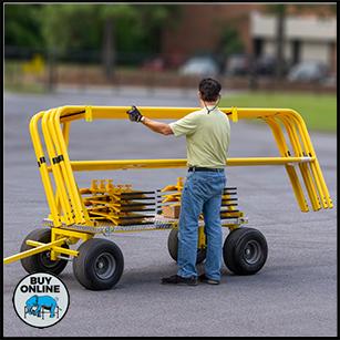 Kart-a-rail being loaded