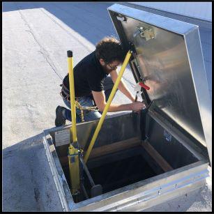 NEXTGEN LIFT & LOCK™ ROOF HATCH OPENER