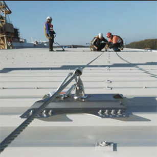 NextGen SecuRope™ Horizontal Lifeline - Cold Deck - Installation