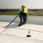 NextGen SecuRope™ Horizontal Lifeline - HotDeck - Roof Edge