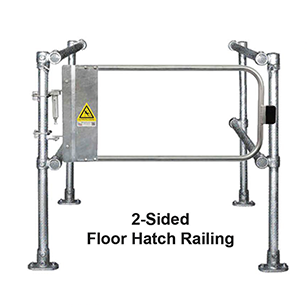 Floor Hatch Railing - 2 Sided