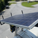  NextGen TranzVolt e-Hoist™  Solar Panel Kit Up Close
