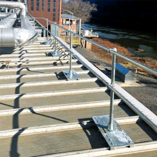 NextGen Continuous Railing™ - Standing Seam - Galvanized