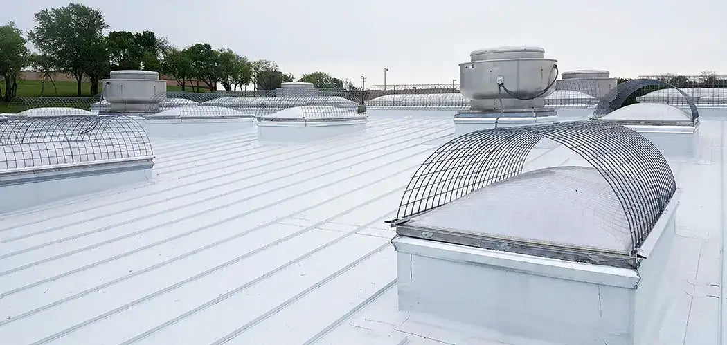 Multiple Model STS Skylight Screens on Large Roof