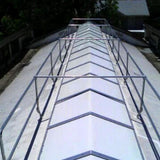 KeeGuard Skylight Railing on Ridge Close Up