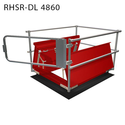 KeeHatch RHSR-DL 4860 Galvanized with Gate.