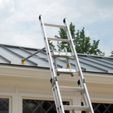 Ladder Safety-Arms on Standing Seam Roof