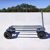 Mobile Fall Protection - Adjustable Cart 8ft - On Roof