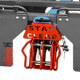 Mobile Fall Protection - PX5-Original - Spikes Up Close Warning