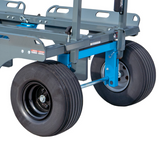 Close up of PX5 Mobile Fall Protection Flat-free tires