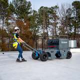 Mobile Fall Protection - PX5-Sentinel - Being Moved on Roof