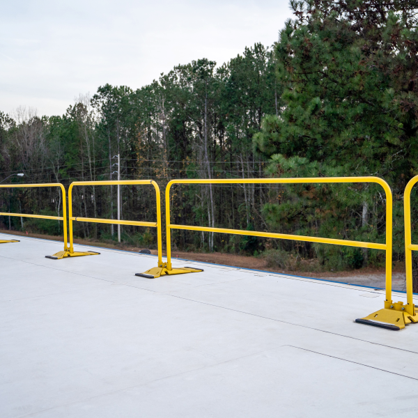 NextGen 3000 Universal Guardrail on Rooftop