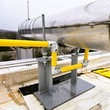 NextGen 3000 Universal Guardrail at Nitto with rail around pipe