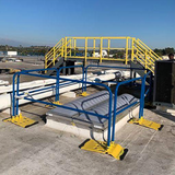 NextGen 3000 Skylight Railing  with Crossover 