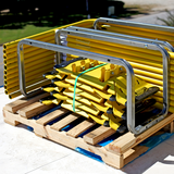NextGen 3000 Universal Guardrail Stack Pallet - Up Close
