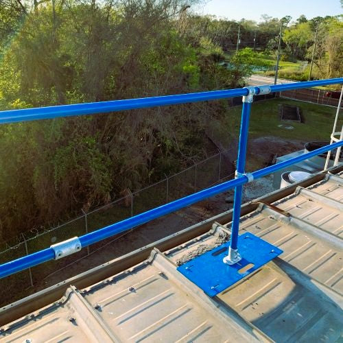 NextGen Continuous Railing - Standing Seam- Close Up
