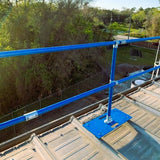 NextGen Continuous Railing - Standing Seam- Close Up