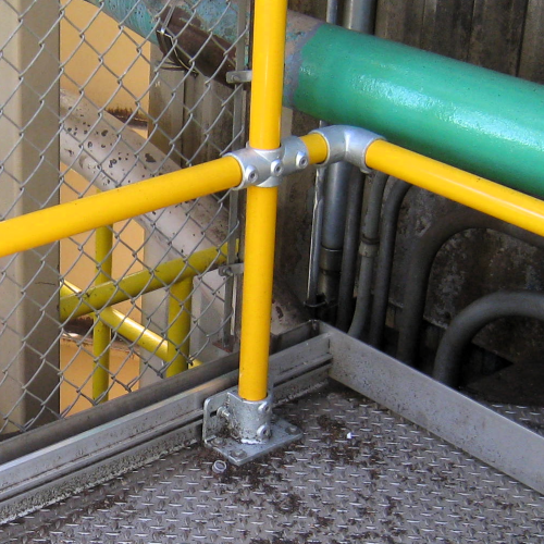 NextGen Custom Railing Kick Plate Corner - Maxwell House
