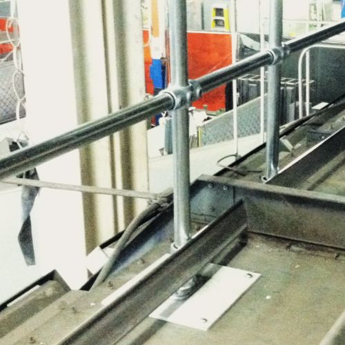 NextGen Custom Railing Kick Plate Rail with Toe Plate
