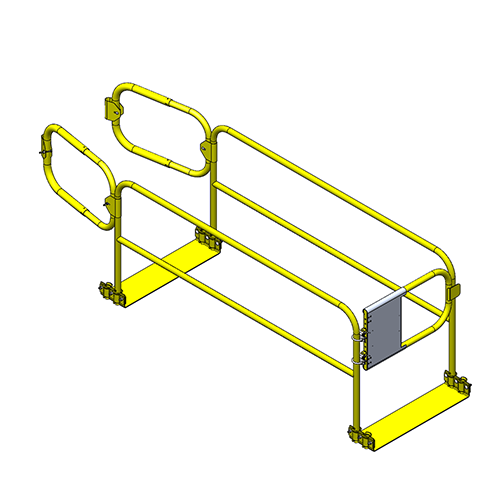 NextGen Ladder Guardrail Corral Unattached - Reverse
