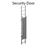 NextGen Mighty-Lite Fixed Ladder Security Door CAD