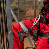 NextGen SecuRope Fixed Ladder Lifeline - in Use - Tied Off
