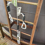 NextGen SecuRope Fixed Ladder Lifeline - 2 Gliders - Wood Ladder