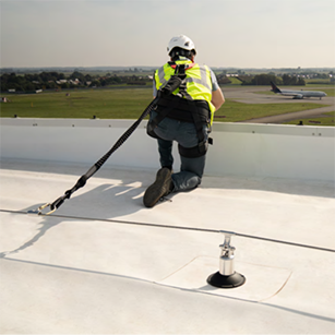 NextGen SecuRope - Horizontal Lifeline - HotDeck - Roof Edge