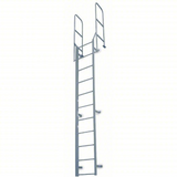 NextGen Steel Fixed Ladder with Step-thru