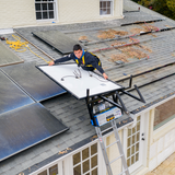  NextGen TranzVolt e-Hoist Roofing Kit on Roof