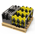 NextGen Tensioned WebRail™ - Stack Pallet for shipping and storage
