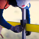 NextGen Tensioned WebRail™ - Being Insatalled