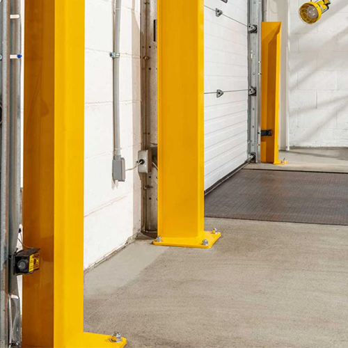 Overhead Door Track Guard