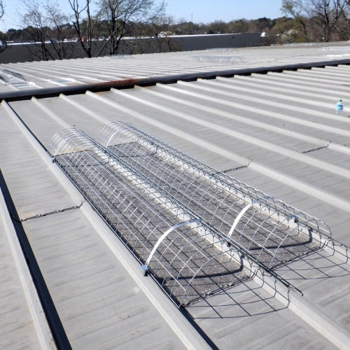 NextGen SSS Standing Seam Skylight Safety-Screen close up view