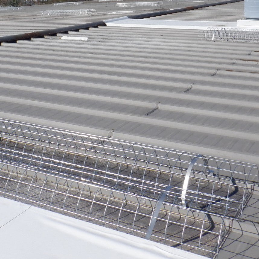 NextGen SSS Standing Seam Skylight Safety-Screen far away view