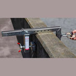 Parapet Roof Anchor in Action - Side View