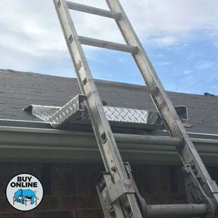Residential Ladder Safety-Dock on Sloped Roof