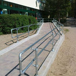 ADA Ramp Railing Walkway