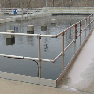 NextGen Custom Aluminum Railing at Waste Water Treatment Facility