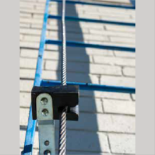 NextGen SecuRope Fixed Ladder Lifeline Intermediate Anchor
