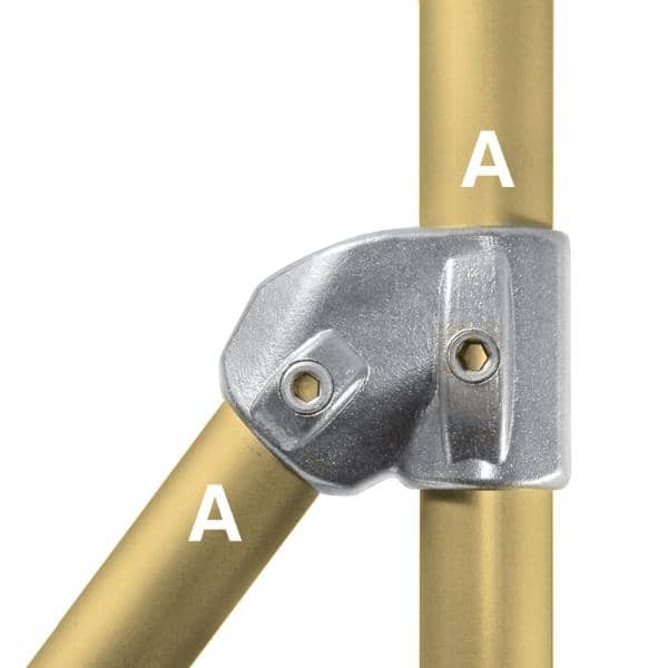 Aluminum Fitting Type L29 - 30° to 60° Single Socket Tee