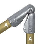 Aluminum Fitting Type LB54 - Adjustable Elbow