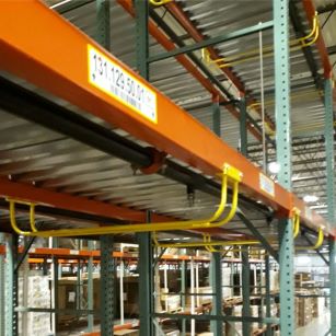 Heavy Duty Sprinkler Head Safety Bars in Warehouse