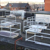 KeeDome Skylight Railing all over roof