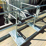 KeeGuard Standing Seam Railing with Gate