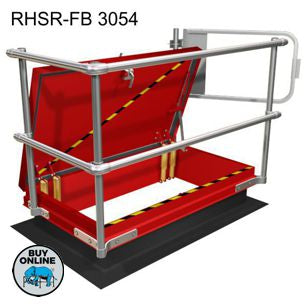 KeeHatch RHSR-FB 3054 Galvanized with Gate